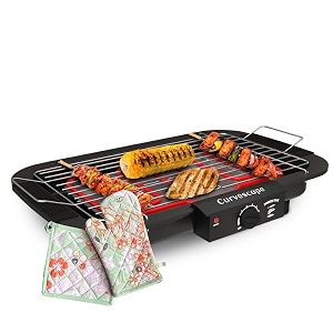 2000w griller barbeque grill with temperature control indoor and outdoor tandoor barbeque grill - ovengloves_bbq