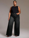 Curvy CLOSET Relaxed Fit Women Black Jeans
