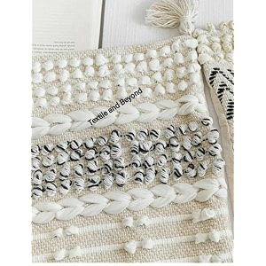 Cushion - Boho Designer Handloom Cotton Throw