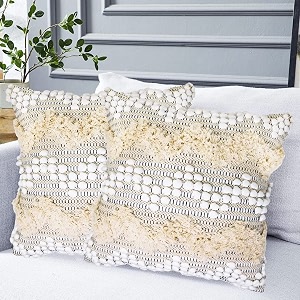 Cushion - Handloom Cotton Pillow Covers -
