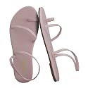 CUSHIONAIRE Chai Strappy Flip Flops for Women, Comfortable Casual Women Sandals with Memory Foam