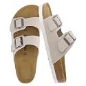 CUSHIONAIRE Lane Cork Slide Women's Sandals, Comfortable Sandals for Women