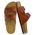 CUSHIONAIRE Lane Cork Slide Women's Sandals, Comfortable Sandals for Women