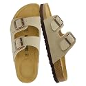 CUSHIONAIRE Lane Cork Slide Women's Sandals, Comfortable Sandals for Women