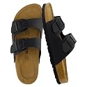 CUSHIONAIRE Lane Cork Slide Women's Sandals, Comfortable Sandals for Women