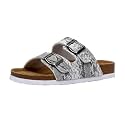 CUSHIONAIRE Lane Cork Slide Women's Sandals, Comfortable Sandals for Women