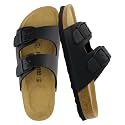 CUSHIONAIRE Lane Cork Slide Women's Sandals, Comfortable Sandals for Women