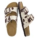 CUSHIONAIRE Lane Cork Slide Women's Sandals, Comfortable Sandals for Women