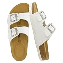 CUSHIONAIRE Lane Cork Slide Women's Sandals, Comfortable Sandals for Women