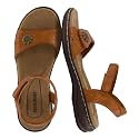 CUSHIONAIRE Bloom Comfortable Dressy Womens Sandals with Arch Support, Adjustable Straps, and Memory Foam Footbed.