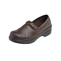 CUSHIONAIRE Women39s Claire Slip-On Clog Vegan Leather