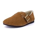 CUSHIONAIRE Women39s Nest Genuine Suede Slip-On Shoe