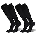 Cushioned Knee High Soccer Softball Socks 2 Pairs Youth Adult