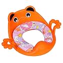 Cushioned Potty Seat with Easy Grip Handles and Comfortable seat (Banana Yellow)