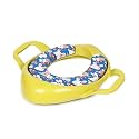 Cushioned Potty Seat with Easy Grip Handles and Comfortable seat (Banana Yellow)