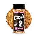 Cuso’s Chipotle Razz Seasoning – Chipotle Raspberry Seasoning - Sweet Heat BBQ Rub for Steak, Chicken, Pork Ribs, Wings & Turkey – Bold Flavor for Grilling, Smoking & Backyard BBQ - 5 oz bottle