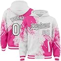 Custom Baseball Team Hooded Jacket Personalized Novelty Varsity Jackets Bomber Jerseys for Men Women Boys Girls
