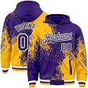 Custom Baseball Team Hooded Jacket Personalized Novelty Varsity Jackets Bomber Jerseys for Men Women Boys Girls