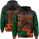 Custom Baseball Team Hooded Jacket Personalized Novelty Varsity Jackets Bomber Jerseys for Men Women Boys Girls
