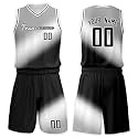 Custom Basketball Jersey Suit Men Women Youth Kids Kit Personized Name Number Jersey/Shorts Uniform Boys Girls Fans Gift