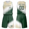Custom Basketball Jersey Suit Men Women Youth Kids Kit Personized Name Number Jersey/Shorts Uniform Boys Girls Fans Gift