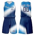 Custom Basketball Jersey Suit Men Women Youth Kids Kit Personized Name Number Jersey/Shorts Uniform Boys Girls Fans Gift