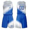 Custom Basketball Jersey Suit Men Women Youth Kids Kit Personized Name Number Jersey/Shorts Uniform Boys Girls Fans Gift