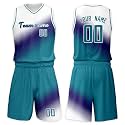 Custom Basketball Jersey Suit Men Women Youth Kids Kit Personized Name Number Jersey/Shorts Uniform Boys Girls Fans Gift