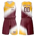 Custom Basketball Jersey Suit Men Women Youth Kids Kit Personized Name Number Jersey/Shorts Uniform Boys Girls Fans Gift
