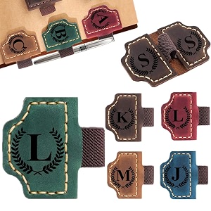 Custom Bookmark with Pen Holder with 26