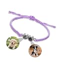 Custom Bracelets with Picture Inside Personalized Gifts for Men Women Picture Bracelet Personalized Photo Projection Bracelet Memorial Gifts Any Special Day Gifts