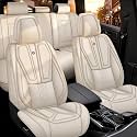 Custom Car Seat Covers for Toyota Prius 2001-2026,Easy Install,Beige