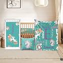 Custom Crib Bedding Set for Girls Gift Dreamy Magical Horse Color18