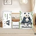 Custom Crib Bedding Set for Boys Girls Gifts Panda Bamboo Color13