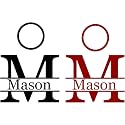 Custom Decals for Cornhole Boards, Personalized Monogram Stickers, Set of 2