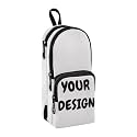 Custom Design Pencil Case Pen Bag 3 Compartment Pouch Pen Bag Standing Pencil Case for Kids Printed Pencil Pen Case Portable Stationery Pencil Bag