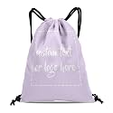 Custom Drawstring Bags with Logo Name Text Oxford Cloth Personalized Drawstring Backpack Waterpoof Customized Drawstring Pockets Cinch Sack for Gym, Outdoor, Indoor, Sports, 1 Pack