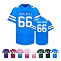 Custom Football Jersey Personalized Team Name Number Logo Customized Shirt for Men Youth Women Kids