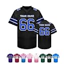 Custom Football Jersey Personalized Team Name Number Logo Customized Shirt for Men Youth Women Kids