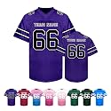 Custom Football Jersey Personalized Team Name Number Logo Customized Shirt for Men Youth Women Kids