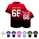 Custom Football Jersey Personalized Team Name Number Logo Customized Shirt for Men Youth Women Kids
