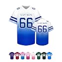 Custom Football Jersey Personalized Team Name Number Logo Customized Shirt for Men Youth Women Kids