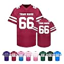Custom Football Jersey Personalized Team Name Number Logo Customized Shirt for Men Youth Women Kids