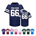 Custom Football Jersey Personalized Team Name Number Logo Customized Shirt for Men Youth Women Kids