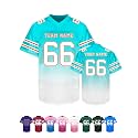 Custom Football Jersey Personalized Team Name Number Logo Customized Shirt for Men Youth Women Kids