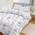Custom Halloween Floral Ghost Skull Pumpkin Duvet Cover with Name Cute Spooky Bat Personalized Bedding Set Trick Or Treat Customized Duvet Cover Set Witch Hat Spider Webs Comforter Cover Set 3 Pieces