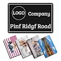 Custom House Address Sign, Personalized House Number Address Plaque,Decorative Designs for Indoor/Outdoor Use, USA Made