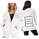 Custom Jackets Design Your Own Full Zipper Hooded Sweatshirt Custom Sweatshirt T Shirts Add Your Own Text or Picture