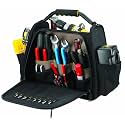 Custom Leathercraft 1574 Open-and-Closed-Top Tool Carrier, 30-Pocket