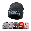 Custom Name Baby Beanie for Boys Girls, Personalized Knit Toddler Winter Hat for Kids, Hand Embroidered Winter Hat, Baby Gift
